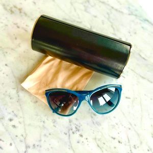 BVLGARI cat eye Sunglasses with Swarovski crystals